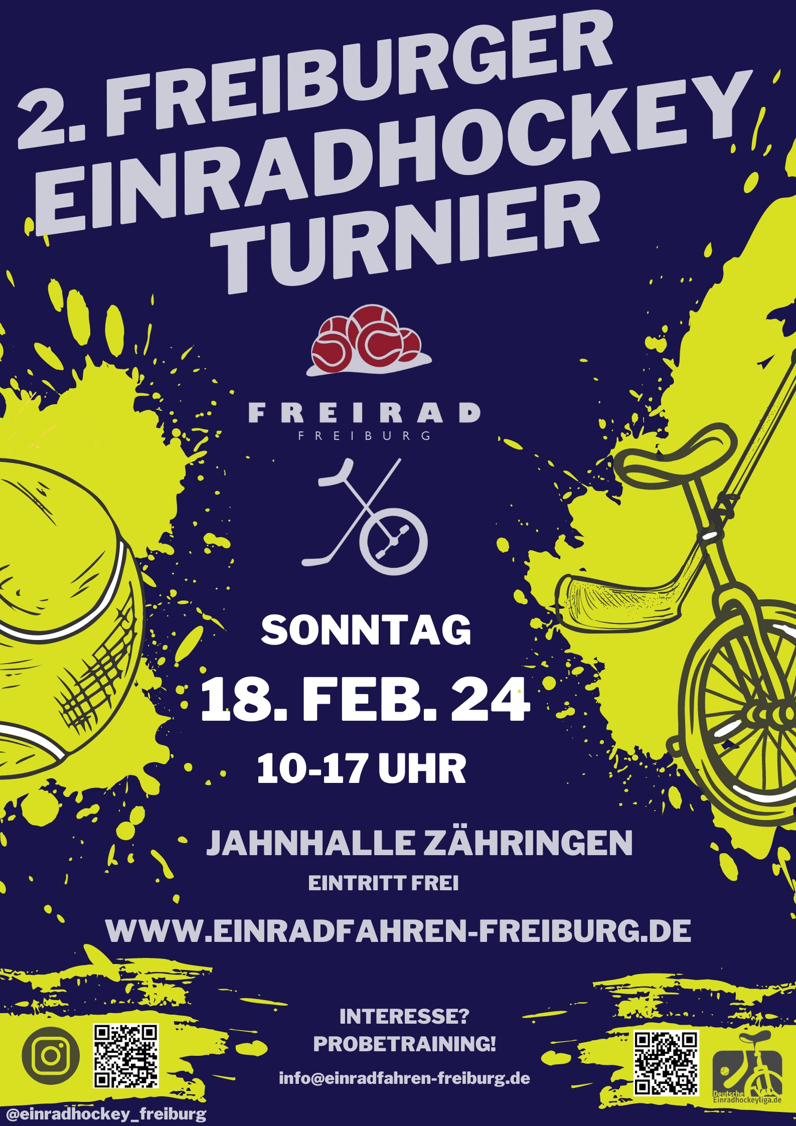 Einradhockeyturnier Freiburg